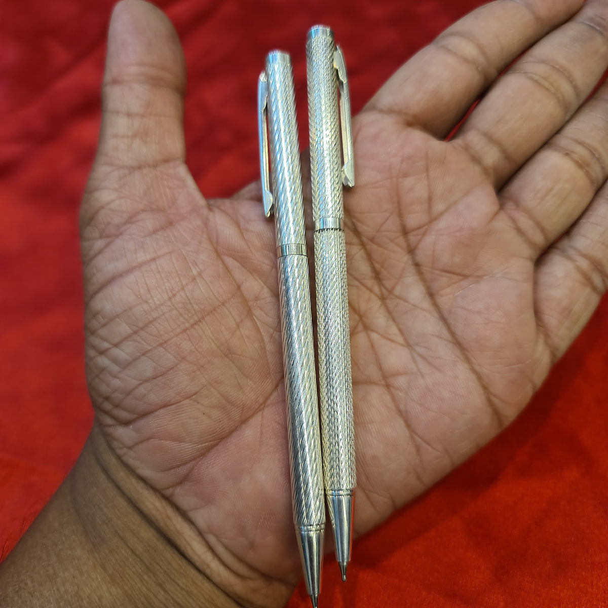 92.5 Silver Pen | BIS Hallmarked Premium Gift for Men | 14g Pure Silver Ball Pen