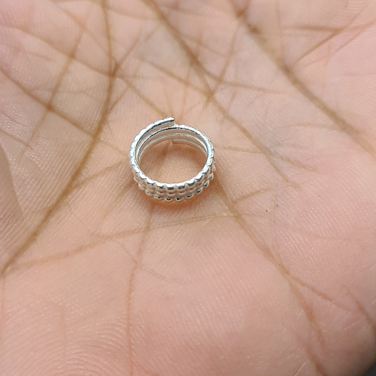 Premium Silver Kakkula Ring - Baby Health Jewelry for Digestive Comfort