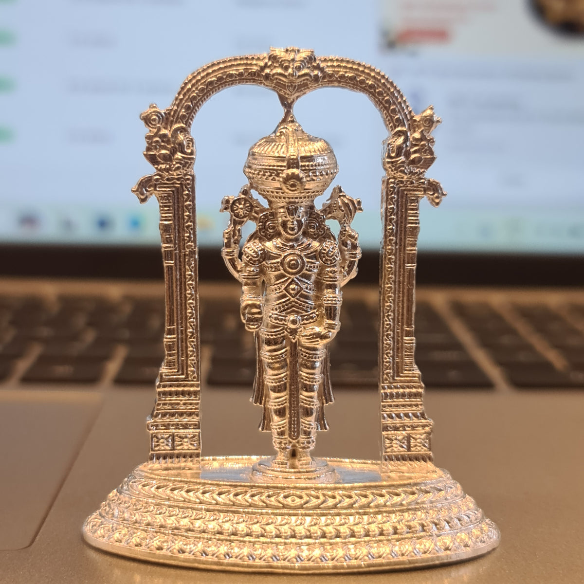 Lord Govind Rajulu Swami Idol - 800 Purity Silver