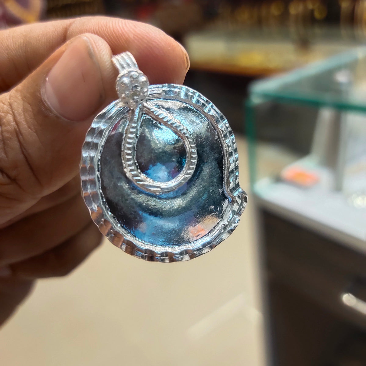 Sigu Billa Pure Silver Baby Protection Pendant - 5.9g Traditional Amulet