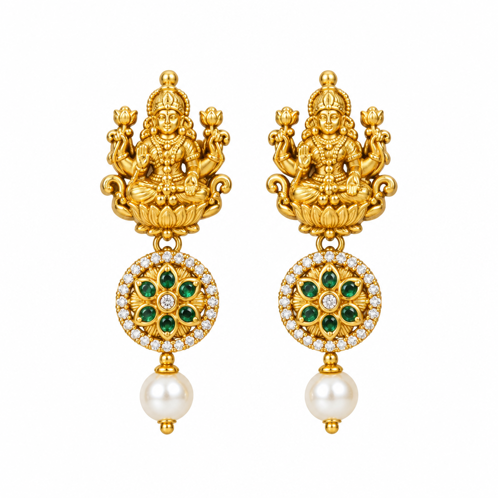 Earring close-up