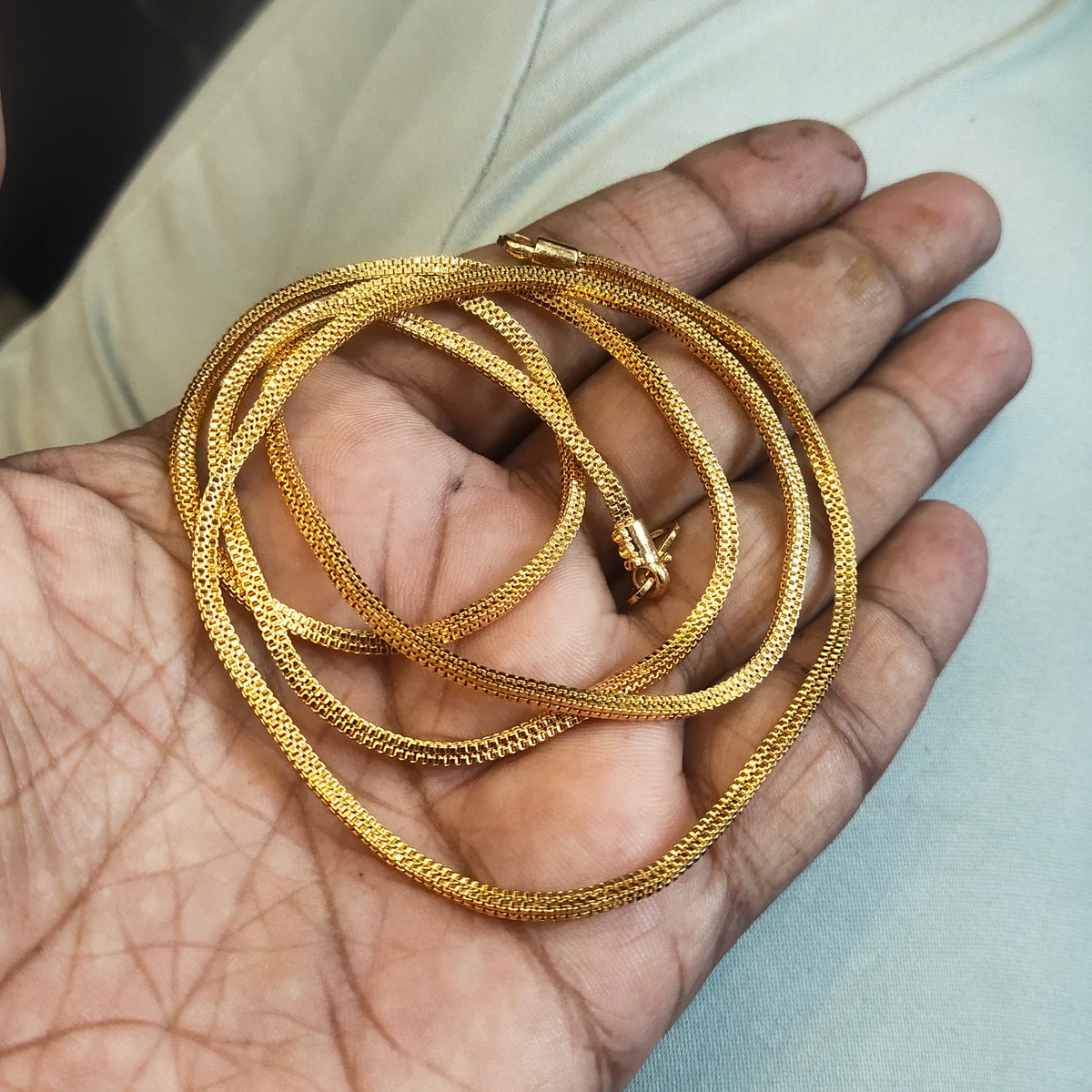 24 Inch 24K Gold Plated Chain - Premium Unisex Necklace