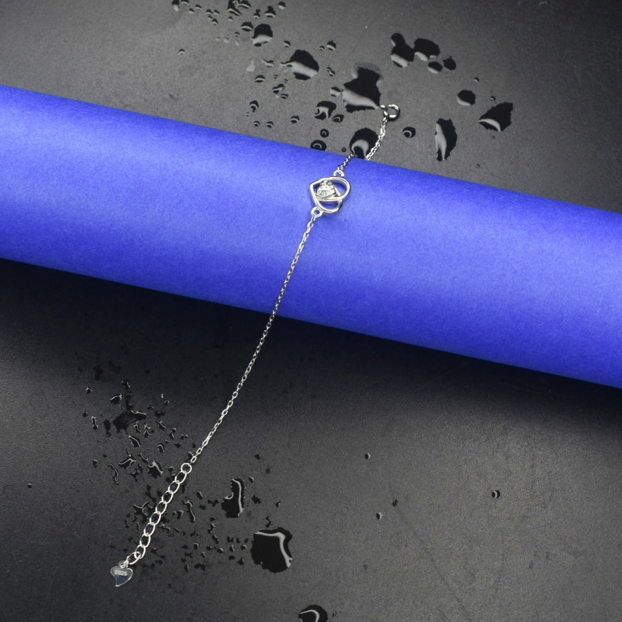 Sterling Silver Bracelet for Girls - Sparkling 92.5 Silver