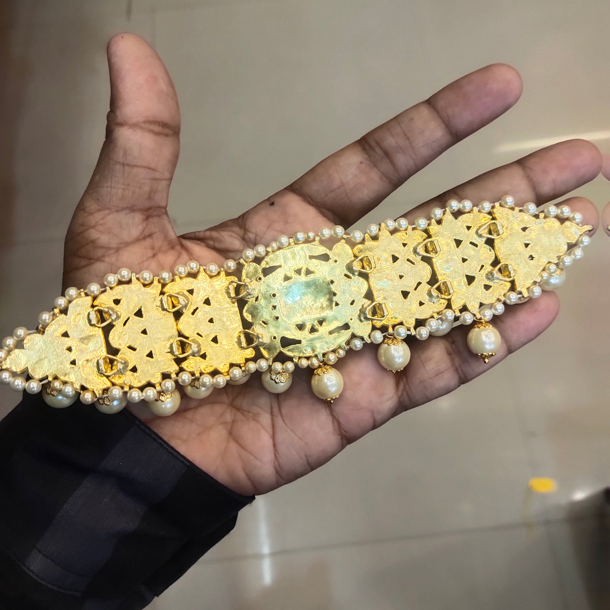 Pachi Kundan Choker - 24K Gold Plated Traditional Necklace