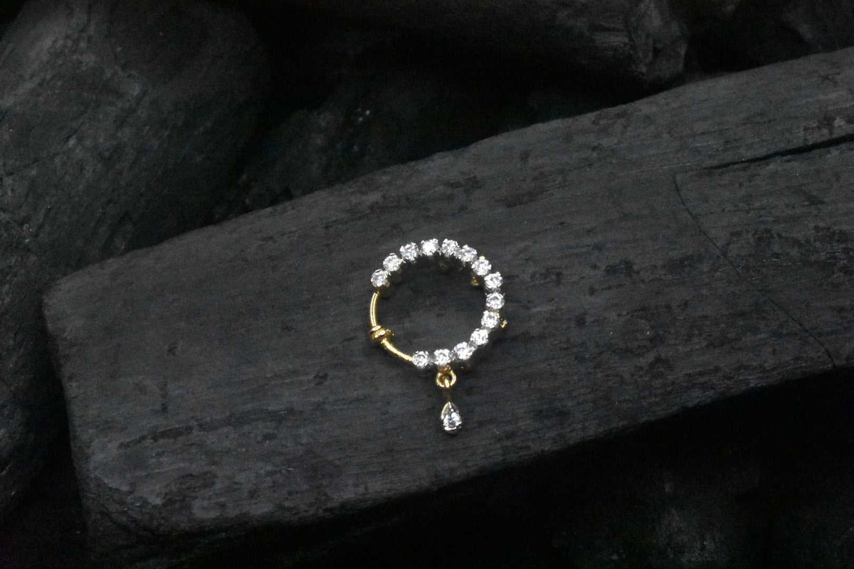 American Diamond Nose Ring