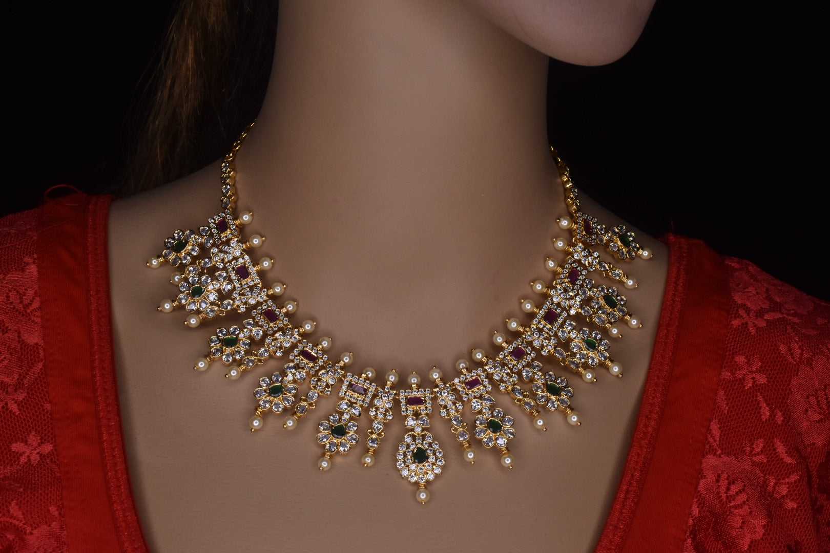 Cz Necklace Set - Main Image