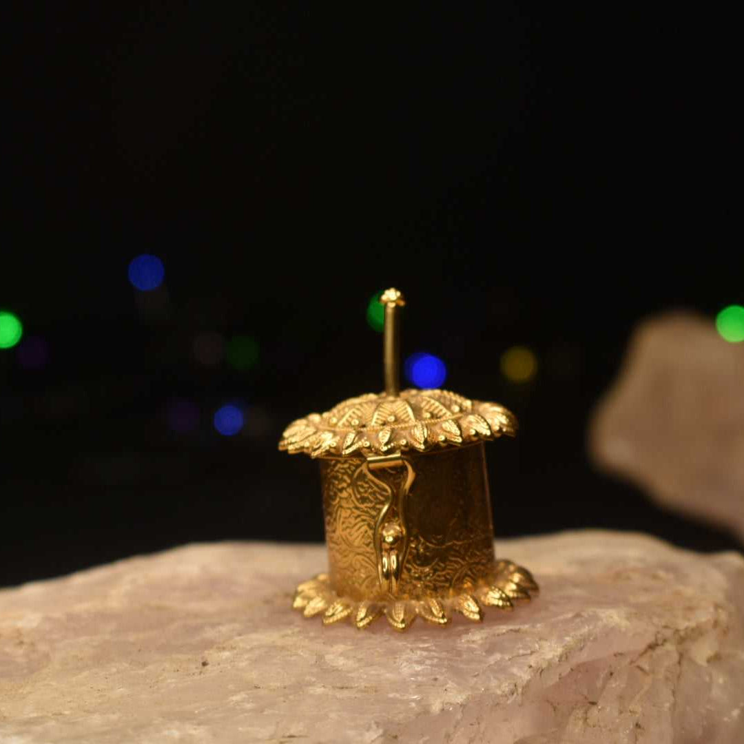 one gram gold kumkum box