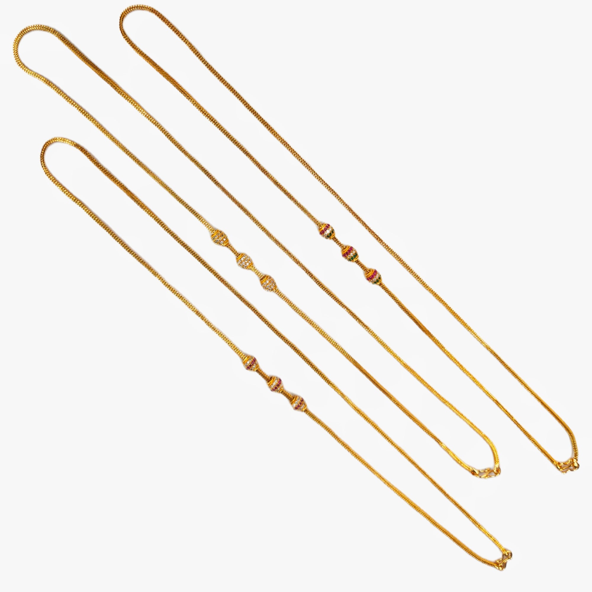 One Gram Gold Chains - Traditional & Modern Designs