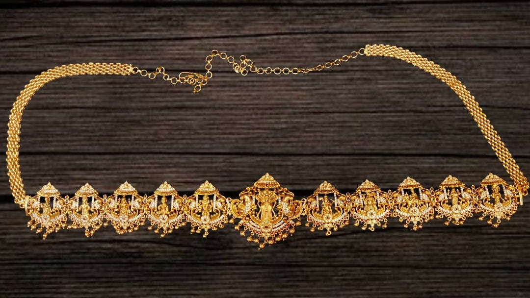 Chain Vaddanam for Women - Traditional Indian Waist Chains