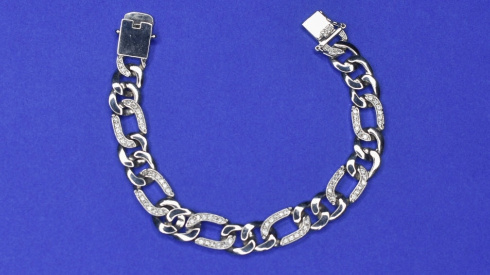 Men's Silver Bracelets - 92.5 Sterling Silver Bracelets for Men