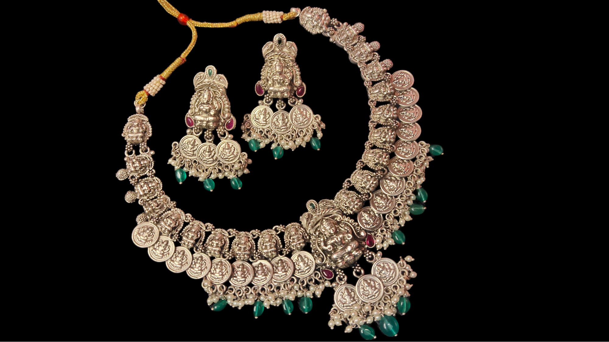 Oxidised Silver Necklaces Collection - Vintage Style Antique Jewelry