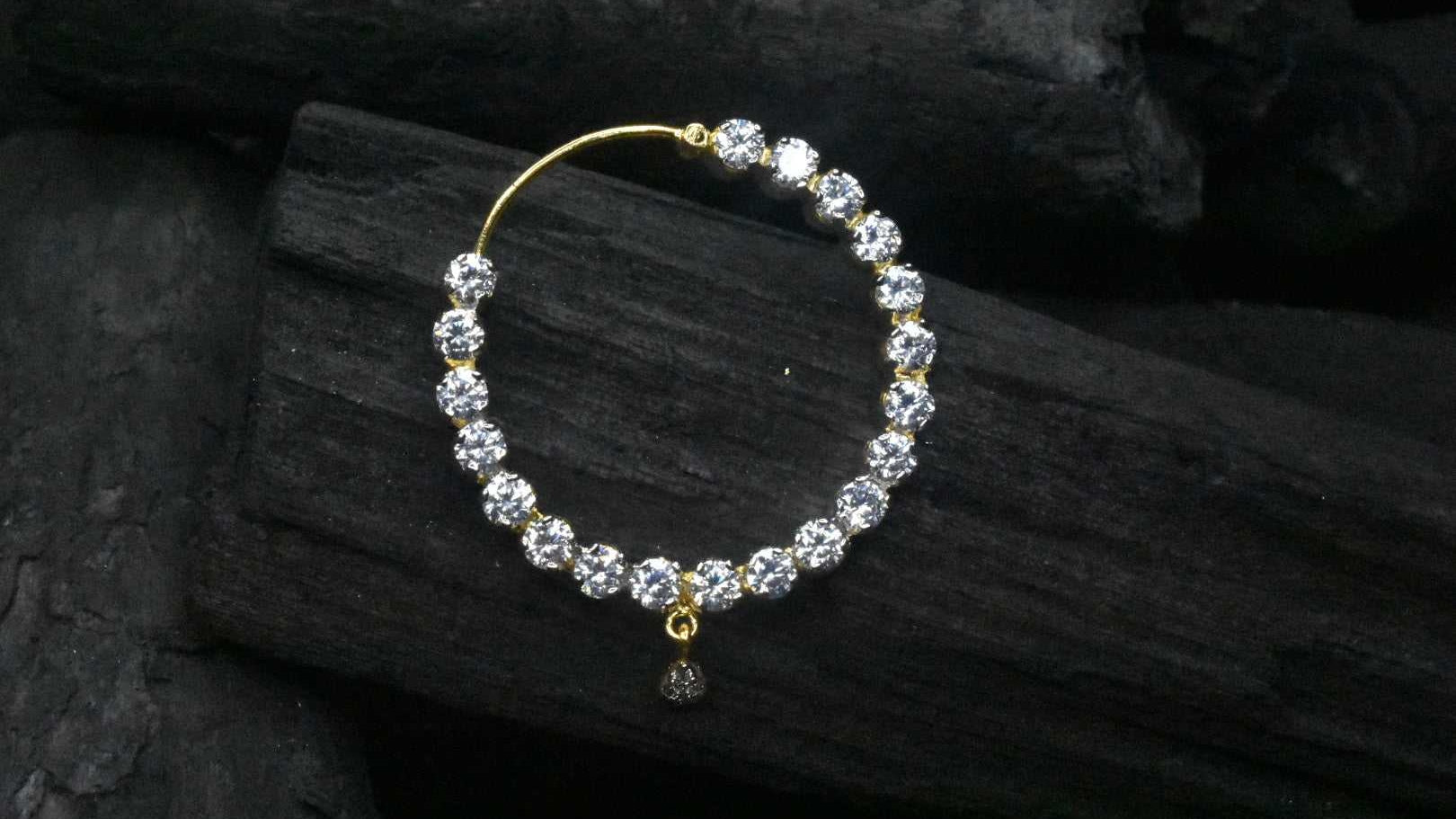 Nose Rings Collection - Traditional Nath & Modern Designs