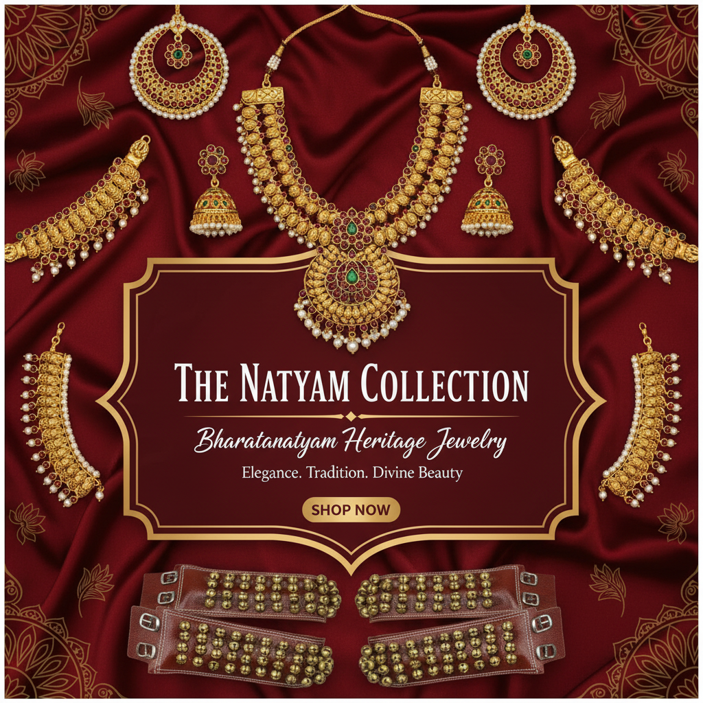 Bharatanatyam Jewellery - Classical Dance Jewelry & Temple Ornaments
