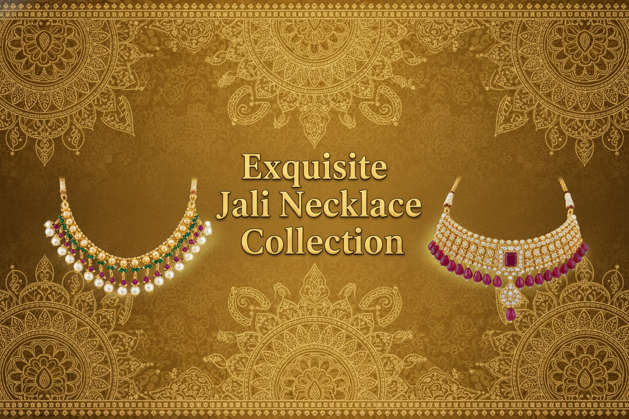 Exquisite Jali Necklace Collection - Traditional Indian Filigree Jewelry