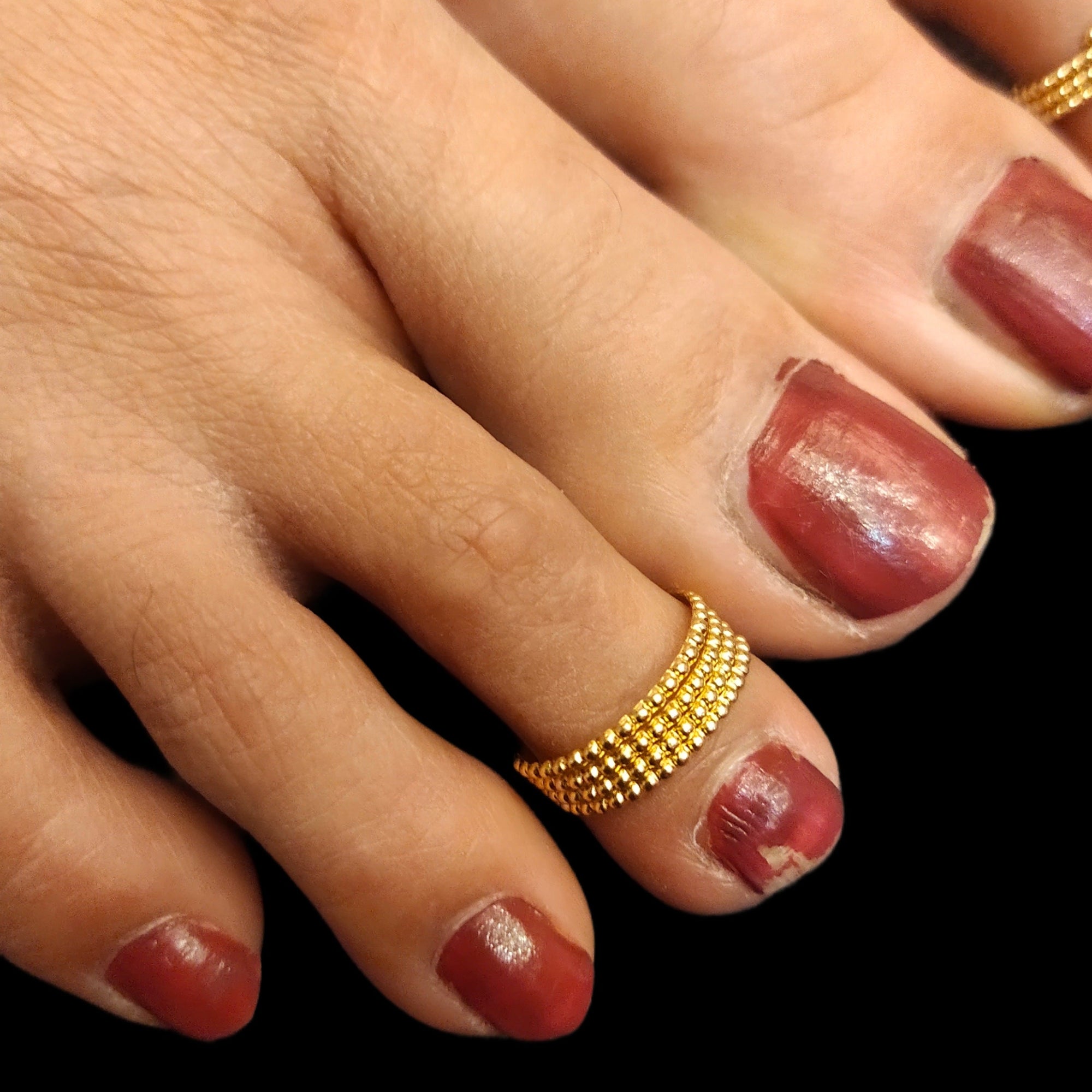 Panchloha Toe Rings - Traditional Indian Toe Jewelry
