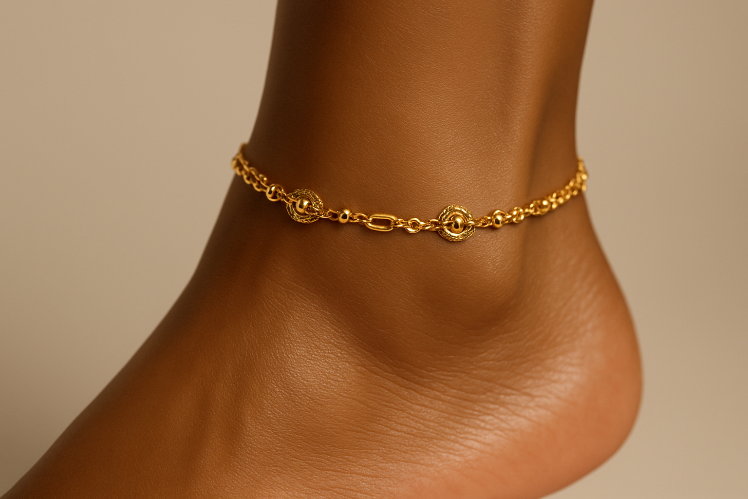 Gold Plated Anklets for Women - Traditional Payal Collection