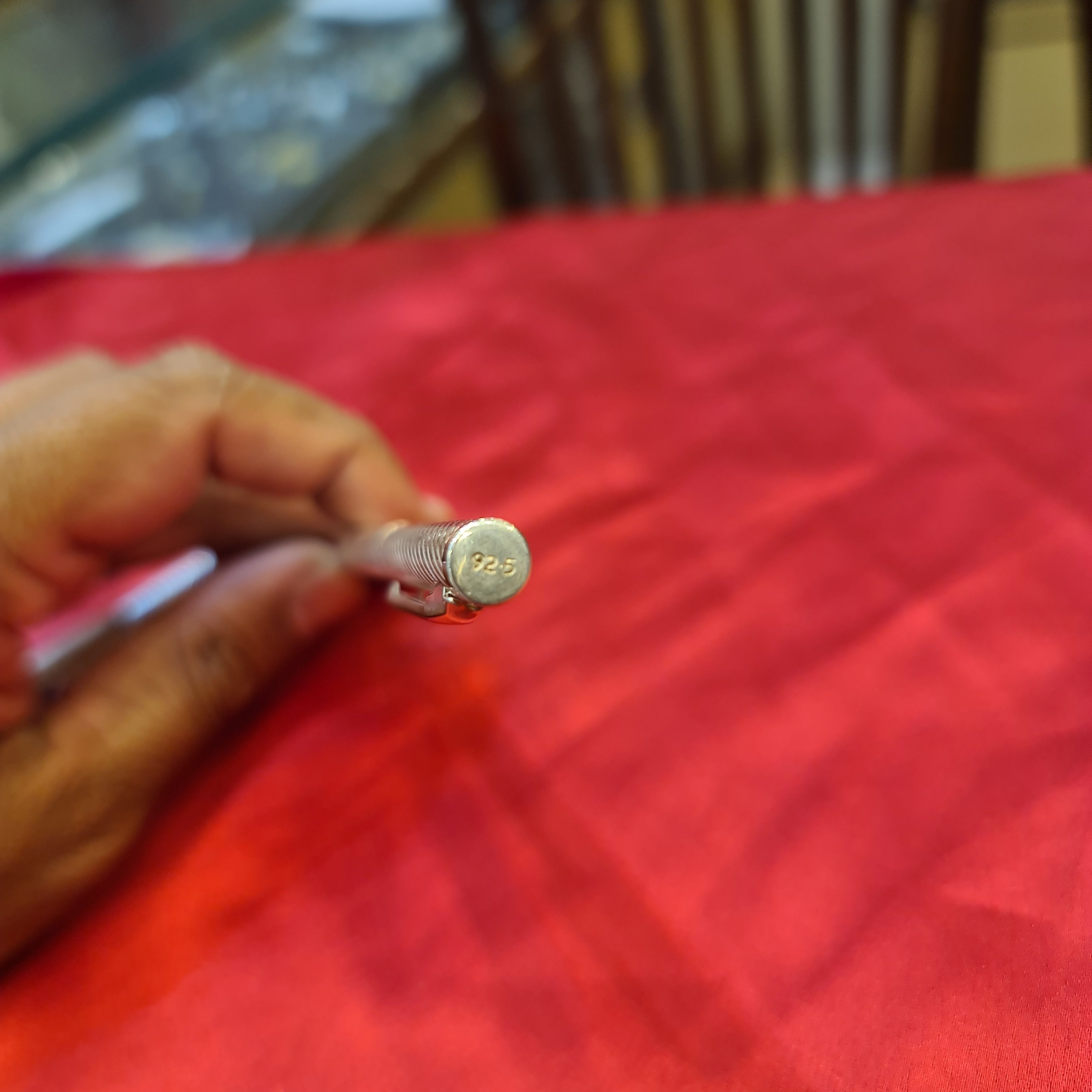 92.5 Silver Pen | BIS Hallmarked Premium Gift for Men | 14g Pure Silver Ball Pen