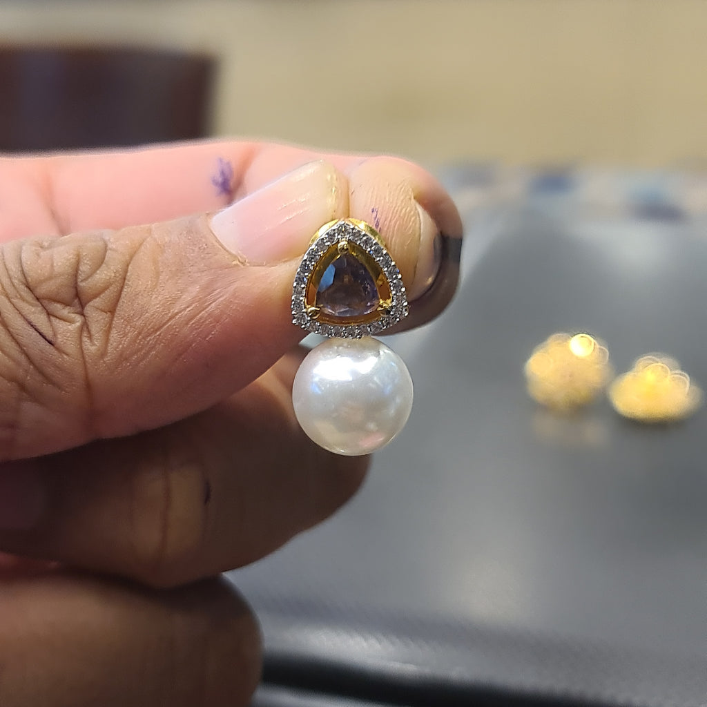 Pearl Stud Earrings - Timeless Classic for Women