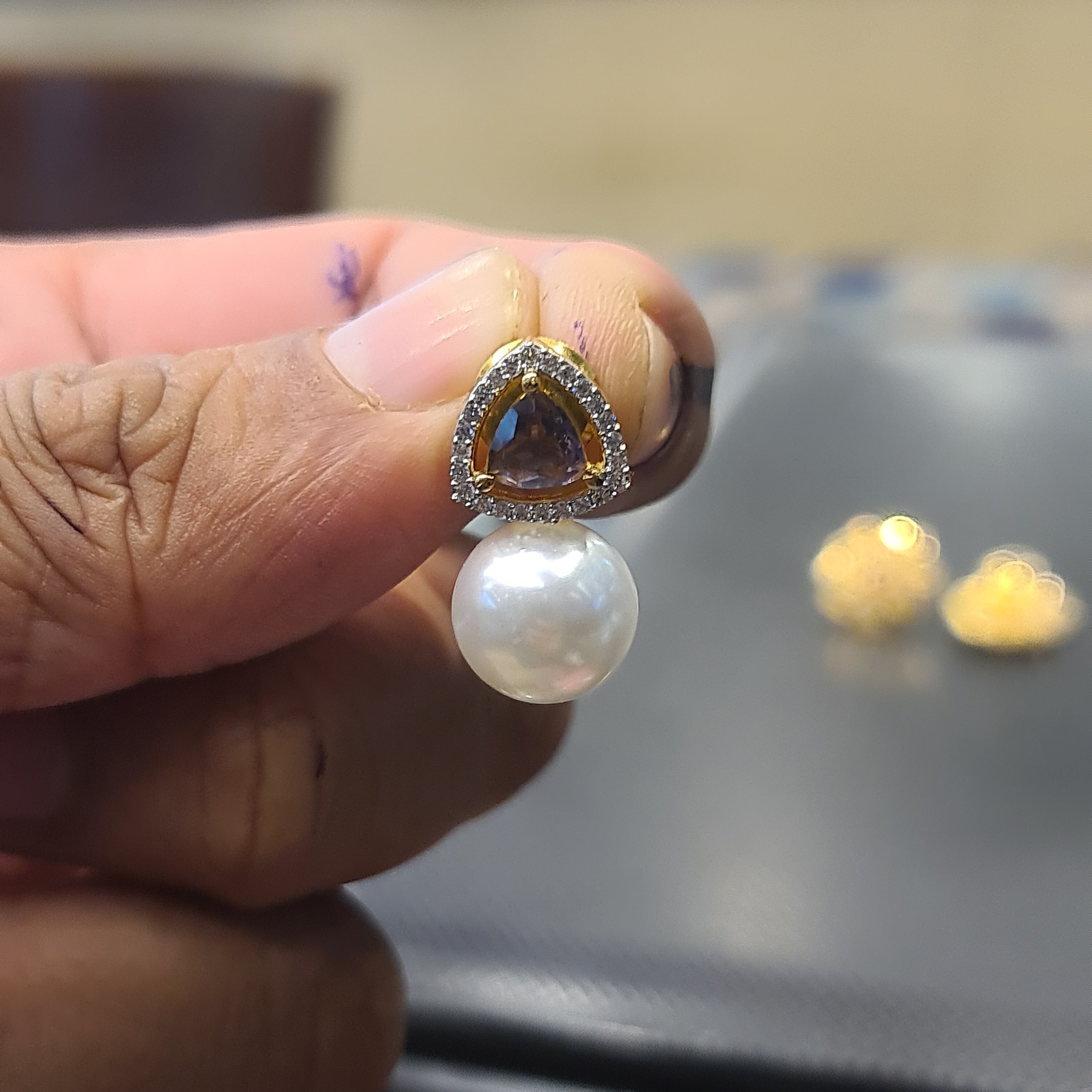 Pearl Stud Earrings - Timeless Classic for Women