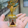 "Sacred Shine: Embrace Blessings with a Silver Tulasi Plant for Your Daily Pooja"