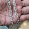 "Dapper Dudes: Elevate Your Style with a Pure Silver Super Hollow Chain for Men"