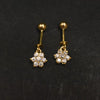 18K Gold Coppu Earring / Belly Piercing Jewelry