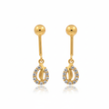 18k Gold Bugudi clean background