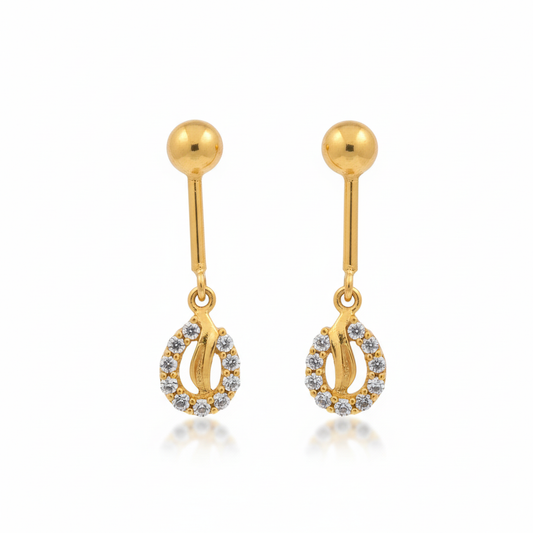 18k Gold Bugudi clean background