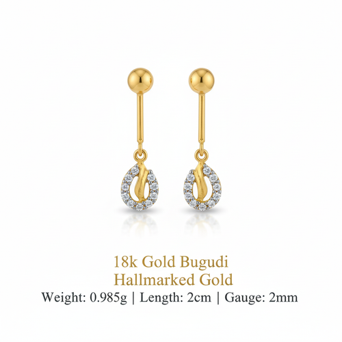 18k Gold Bugudi with details