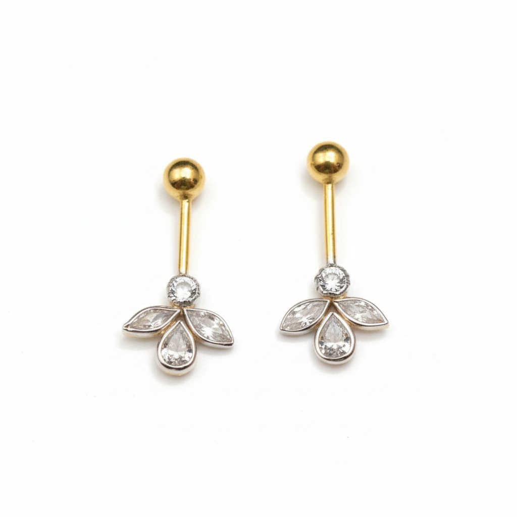 18kt Gold Bugudi clean background