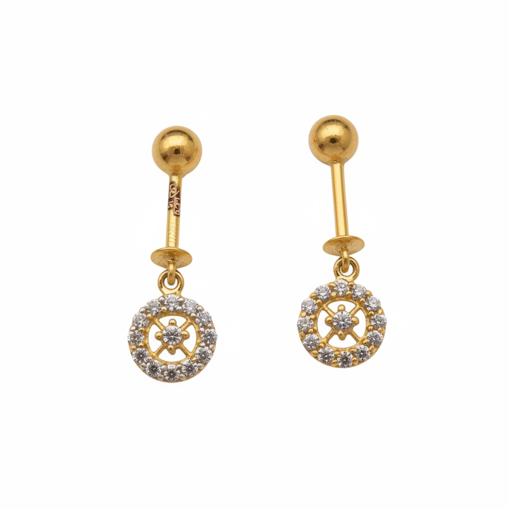 18kt Gold Bugudi clean background