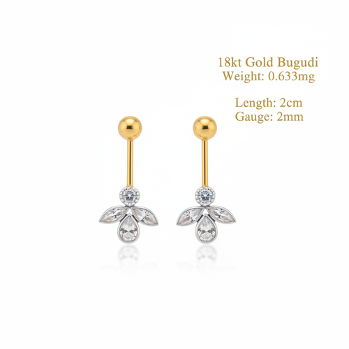18kt Gold Bugudi with details