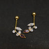 18kt Gold Coppu Bugudi Earrings