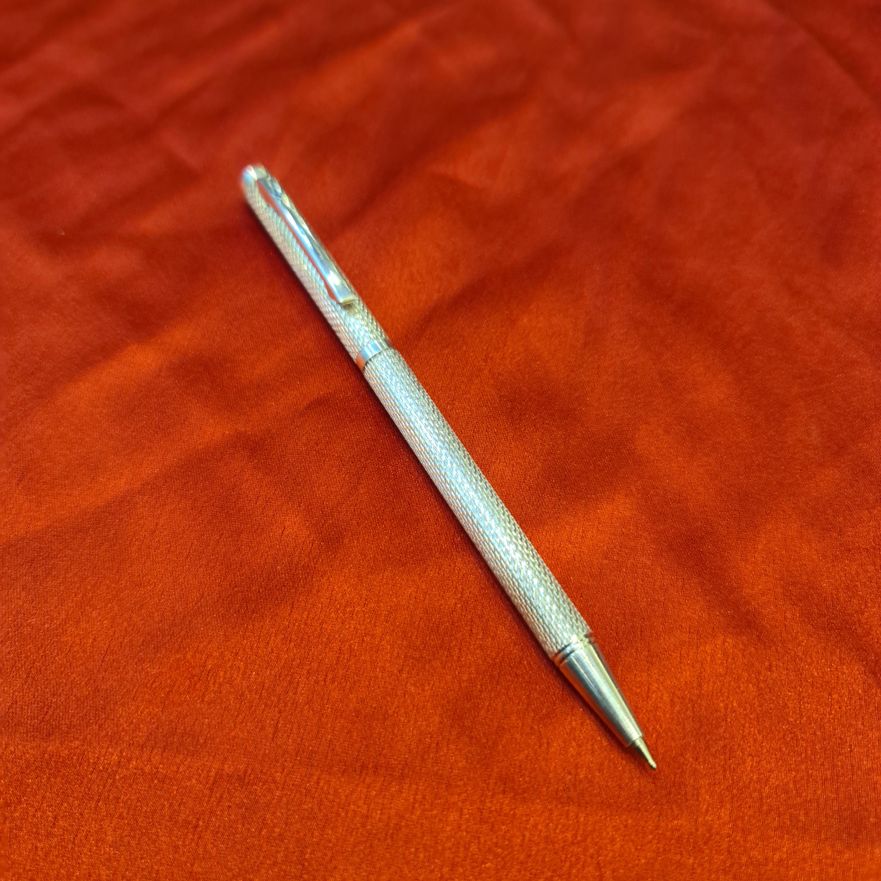 92.5 Silver Pen | BIS Hallmarked Premium Gift for Men | 14g Pure Silver Ball Pen