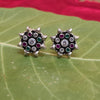 Sparkling Elegance: Mesmerizing 92.5 Silver Ruby Emerald Bichiya to Adorn your Feet