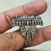 Asp Handcrafted Pure Silver Lord Balaji Ring With Vishnu Vishwaroop for Men