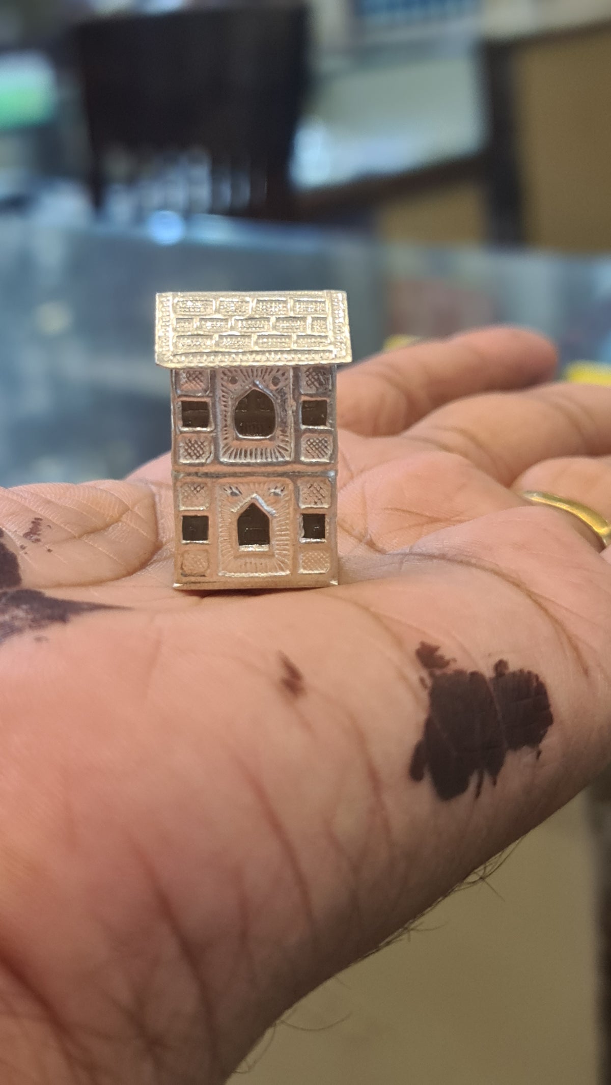 Pure Silver House/Hut for Vastu Shanti & Gift to God