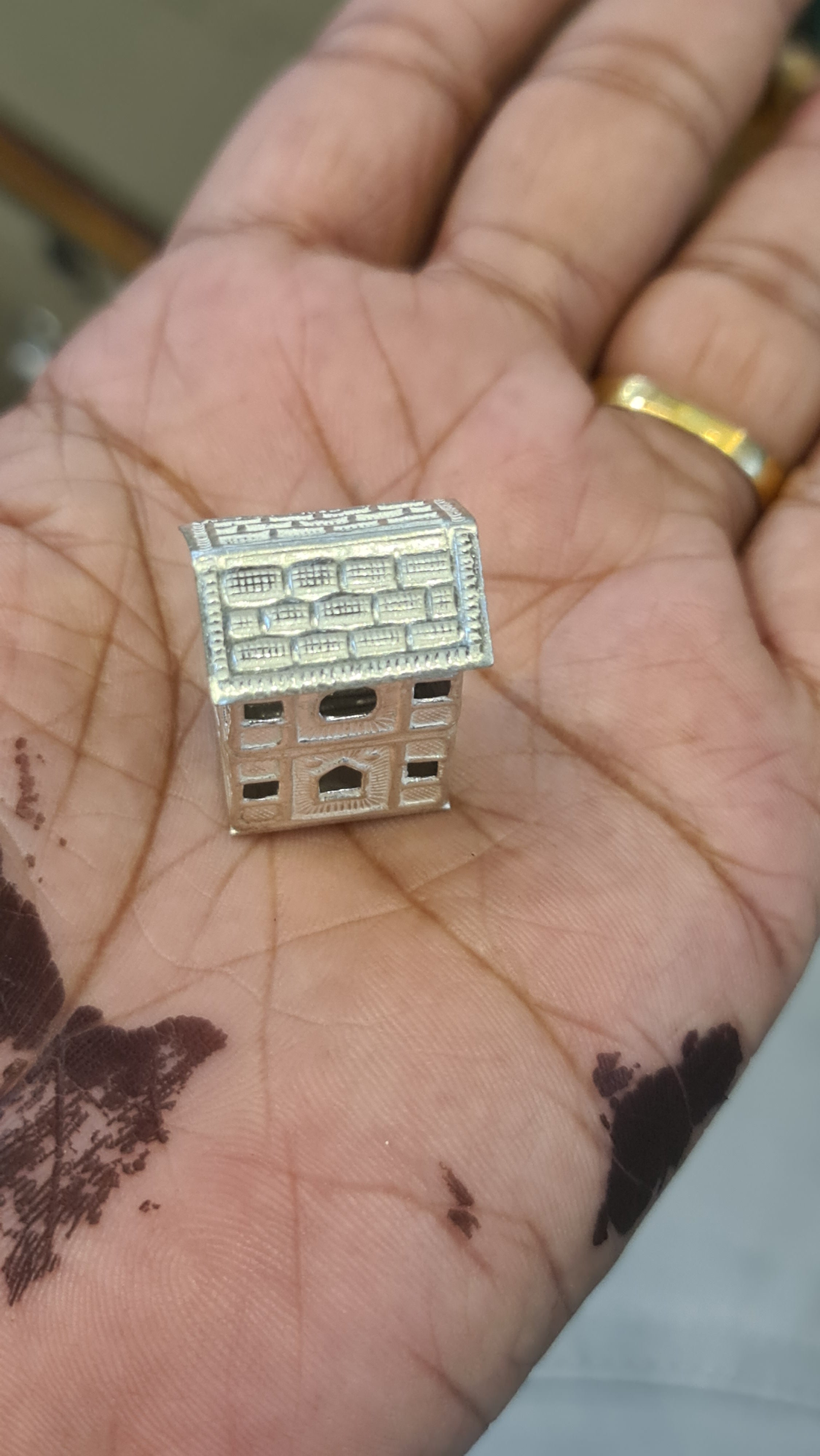 Pure Silver House/Hut for Vastu Shanti & Gift to God