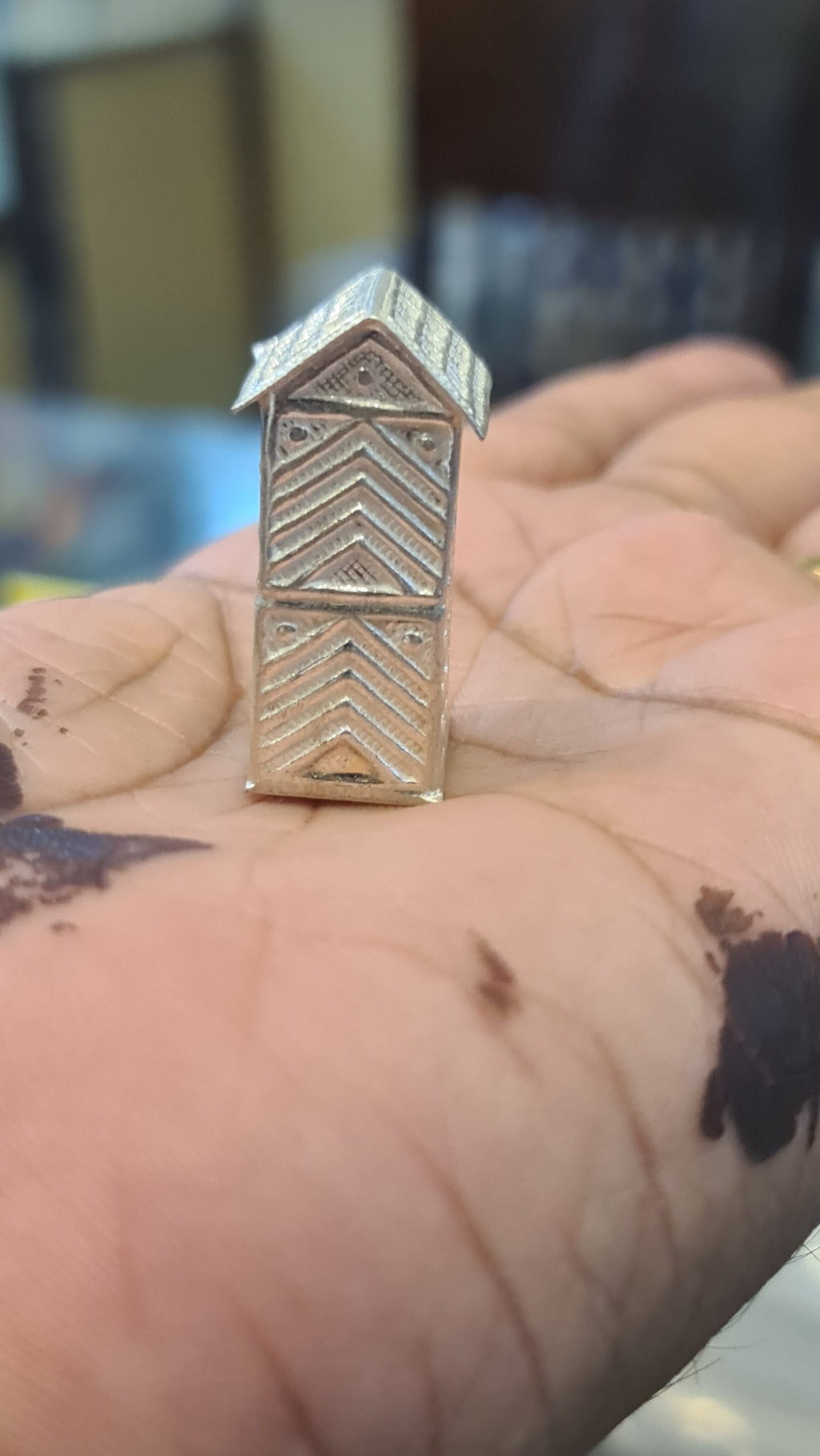 Pure Silver House/Hut for Vastu Shanti & Gift to God