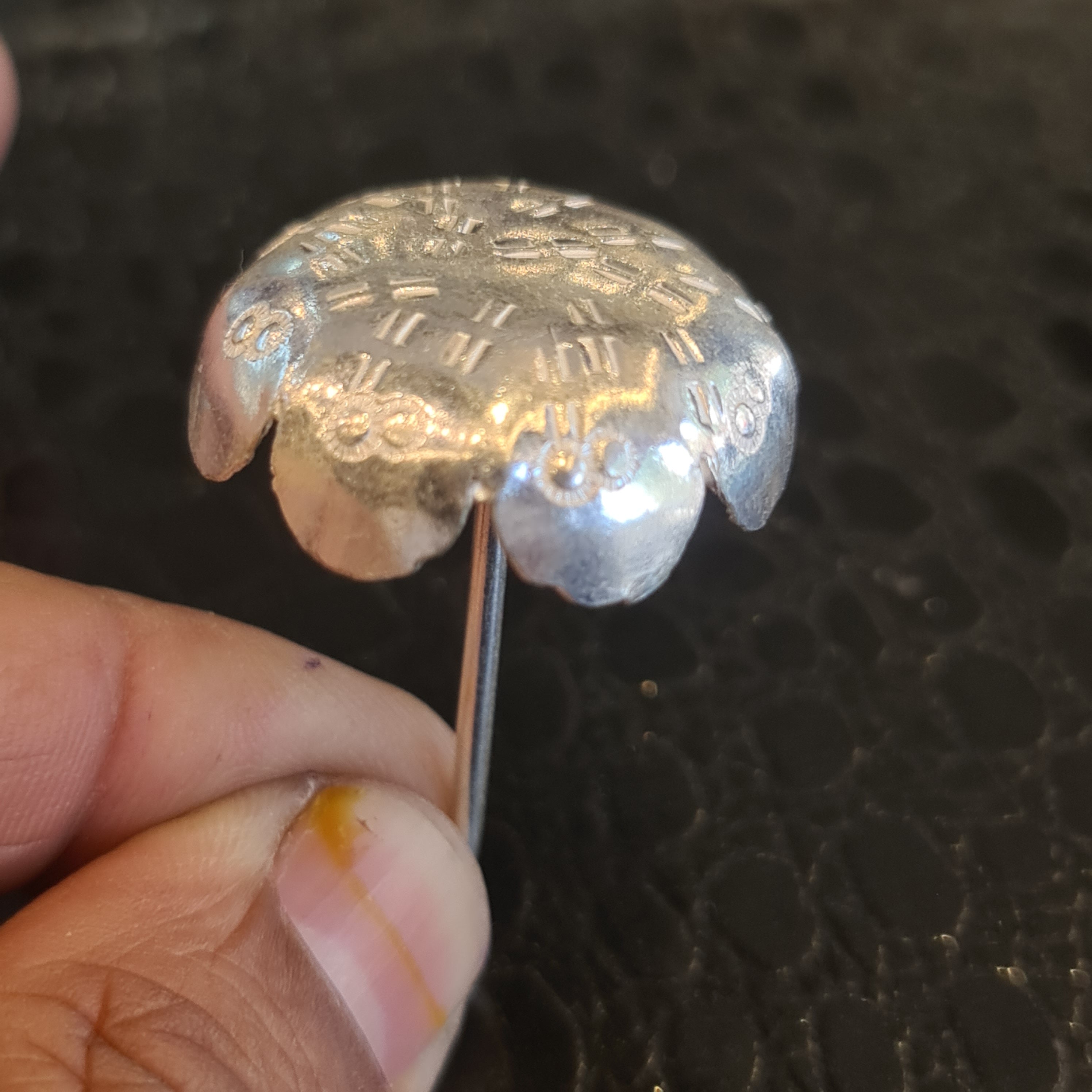 Pure Silver Umbrella Chatri for Deity | 6g Silver Godgu