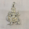 Pure Silver Pratyangira Devi Locket - 925 Sterling Silver Pendant