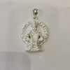 Silver Ayappa Swami Locket - 800 Purity | 8.5g Temple Jewelry