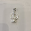 Silver Ayyappa Swami Locket - 800 Purity | 5.8g Compact Pendant