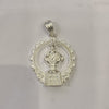 Silver Ayyappa Swami Locket - 800 Purity | 7g Temple Pendant