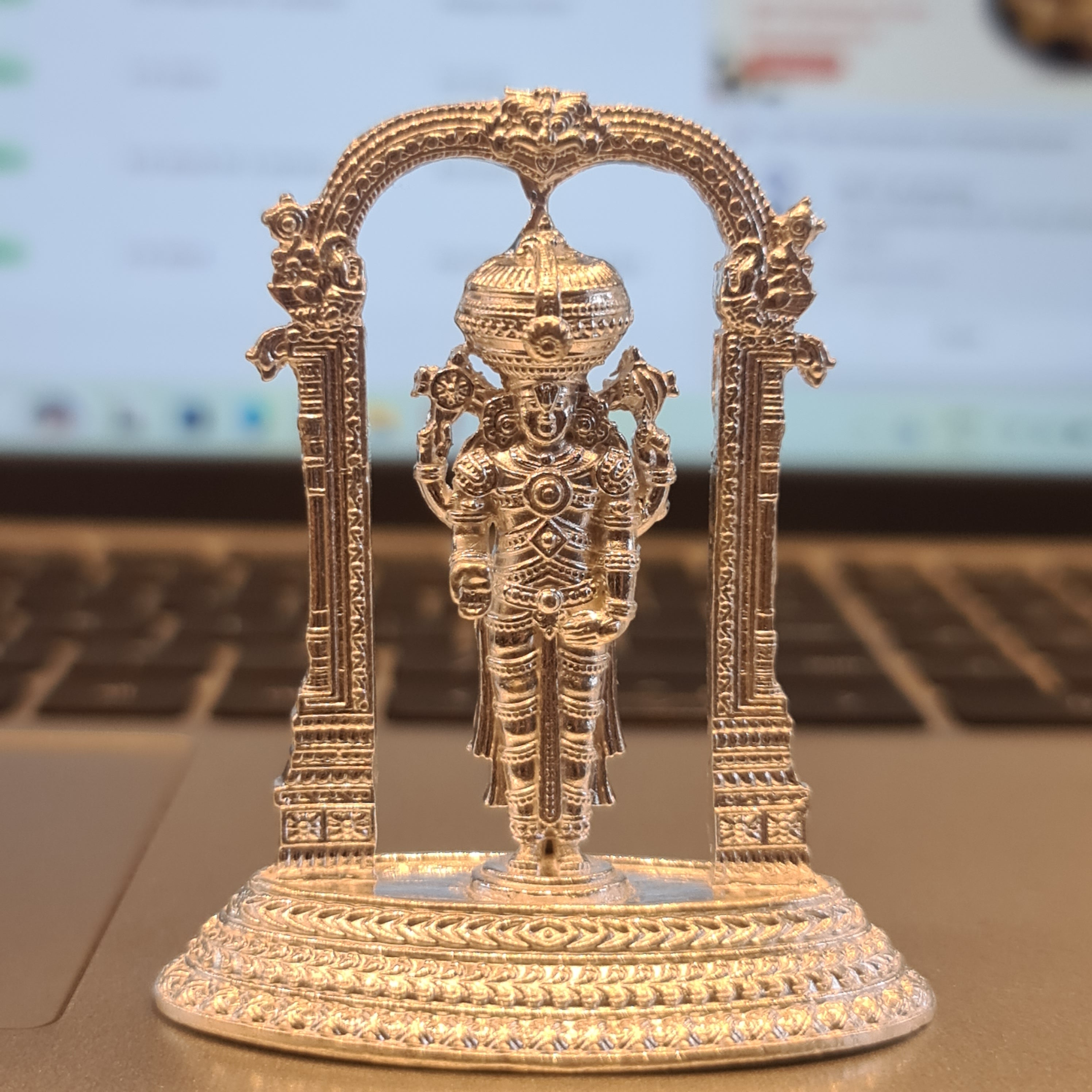 Lord Govind Rajulu Swami Idol - 800 Purity Silver