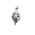 92.5 Sterling Silver Lord Krishna Mantra Shankh Pendant