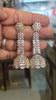 American Diamond Jhumka Earrings | Push Back | CZ Stone