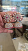 American Diamond Sunburst Jhumka Earrings | Pearl Halo | Screw Back