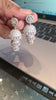 Diamond Replica 3-Step Jhumki | Push Back | 24K Gold Plated CZ