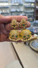 Polki Jhumka Earrings | Gold Plated | Multicolor & Emerald Stone Variants